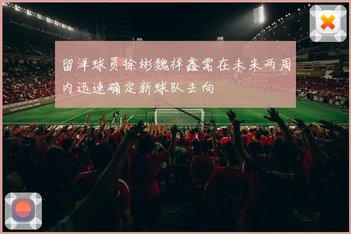 留洋球员徐彬魏祥鑫需在未来两周内迅速确定新球队去向